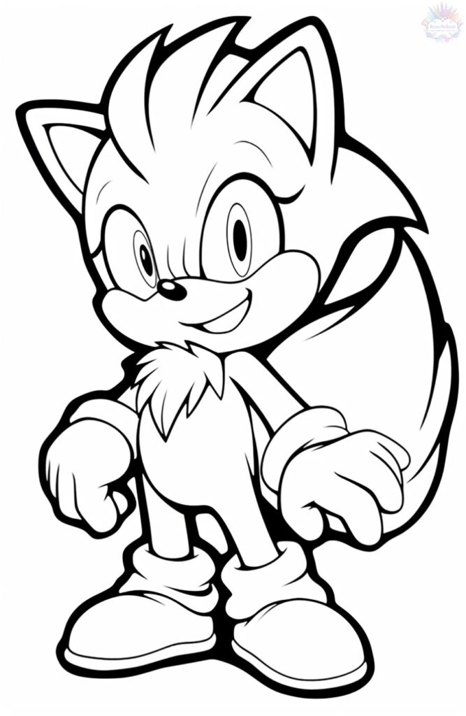 Sonic Coloring Pages - Coloring Pages