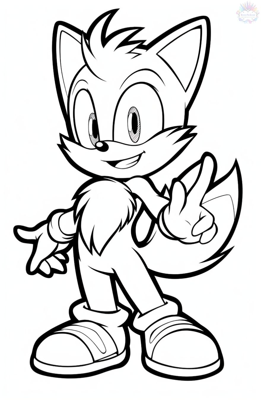 Sonic Coloring Pages - Coloring Pages