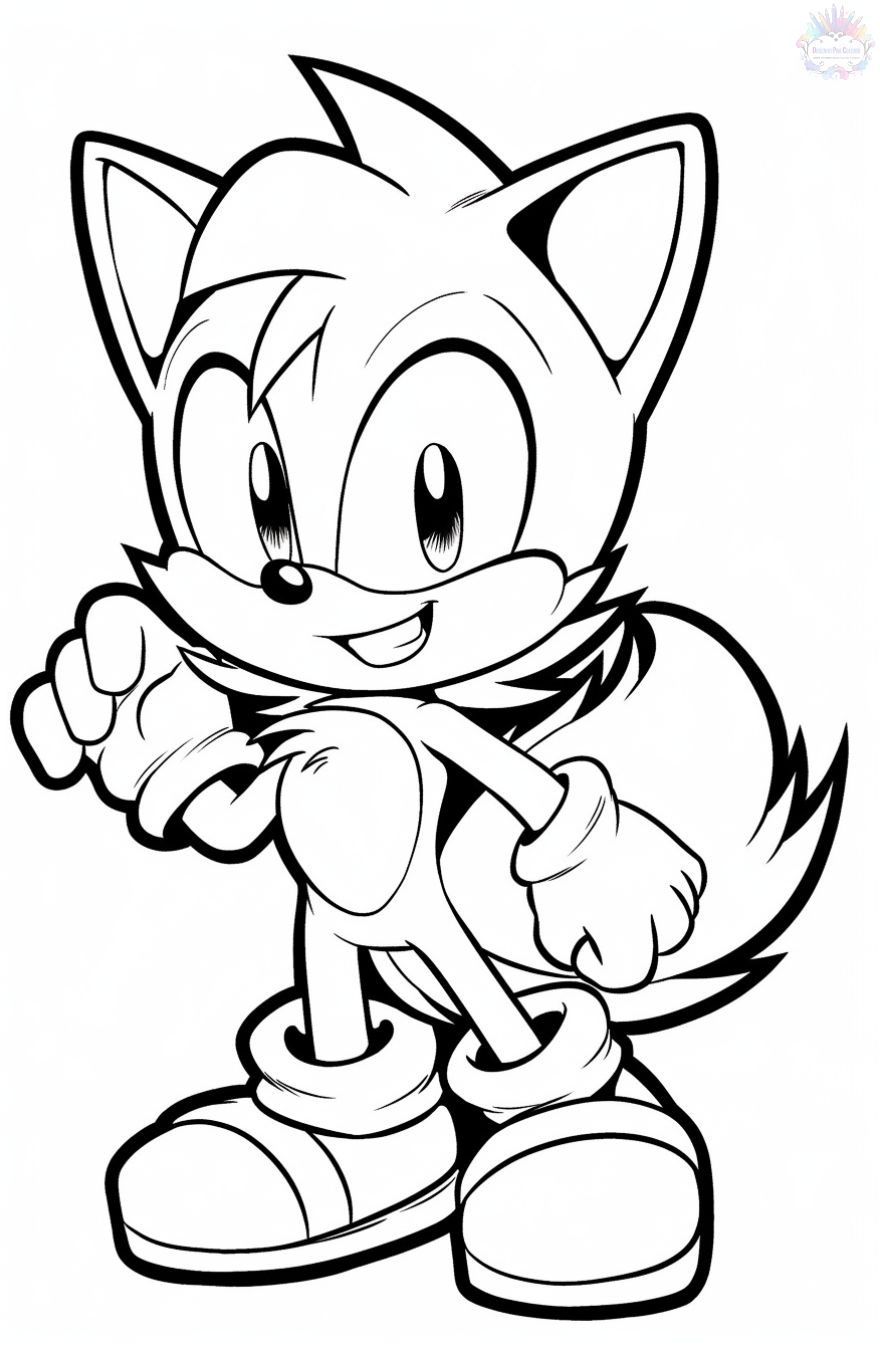 Sonic Coloring Pages - Coloring Pages