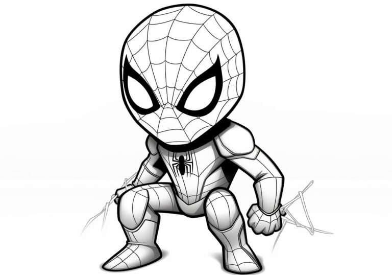 Spider-man Coloring Pages + 45 Free Drawings To Print And Color