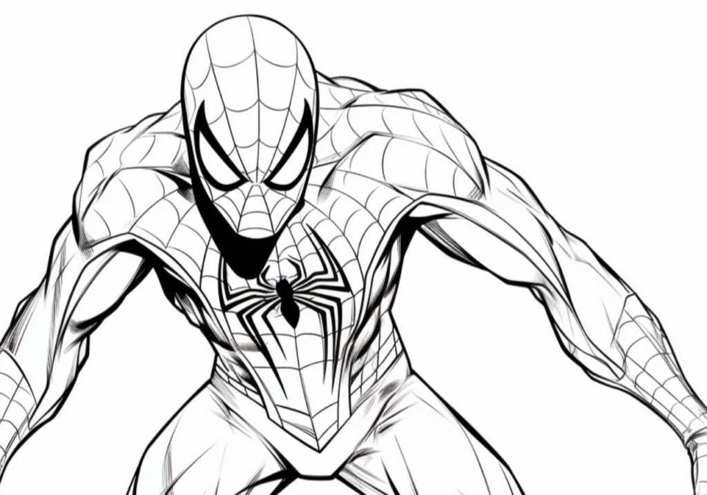 Spider-man Coloring Pages