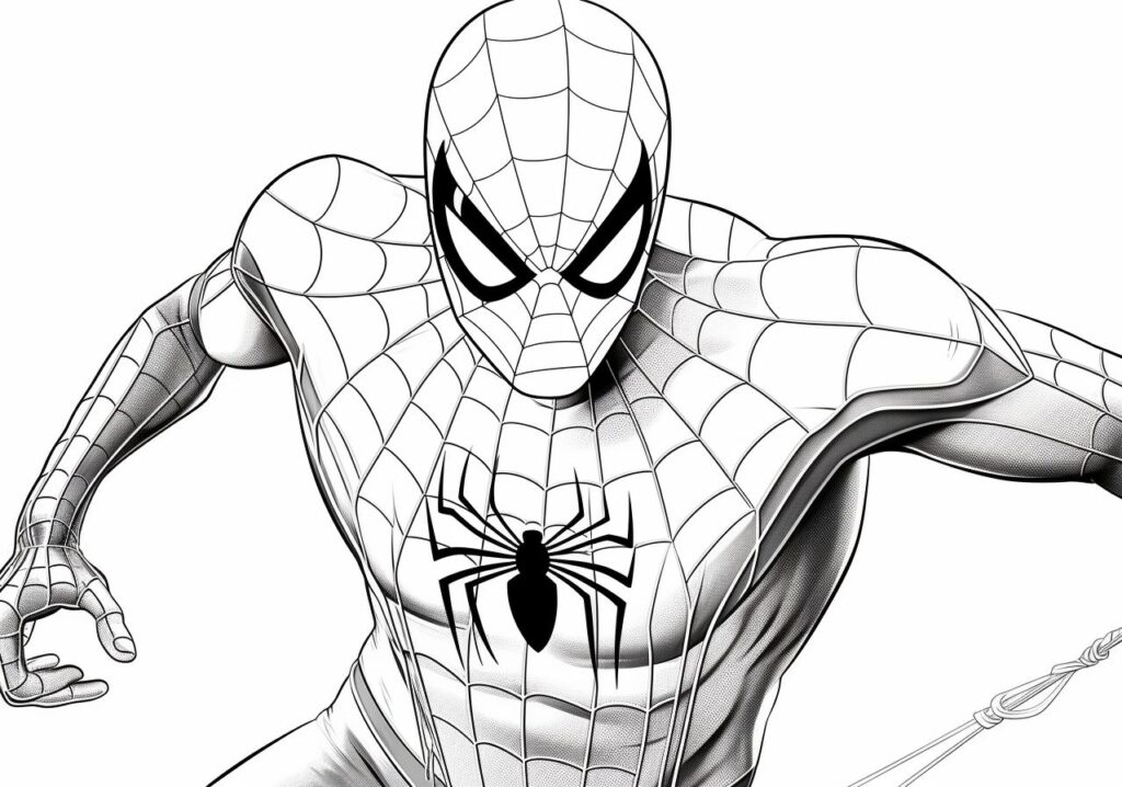 Spider-man Coloring Pages