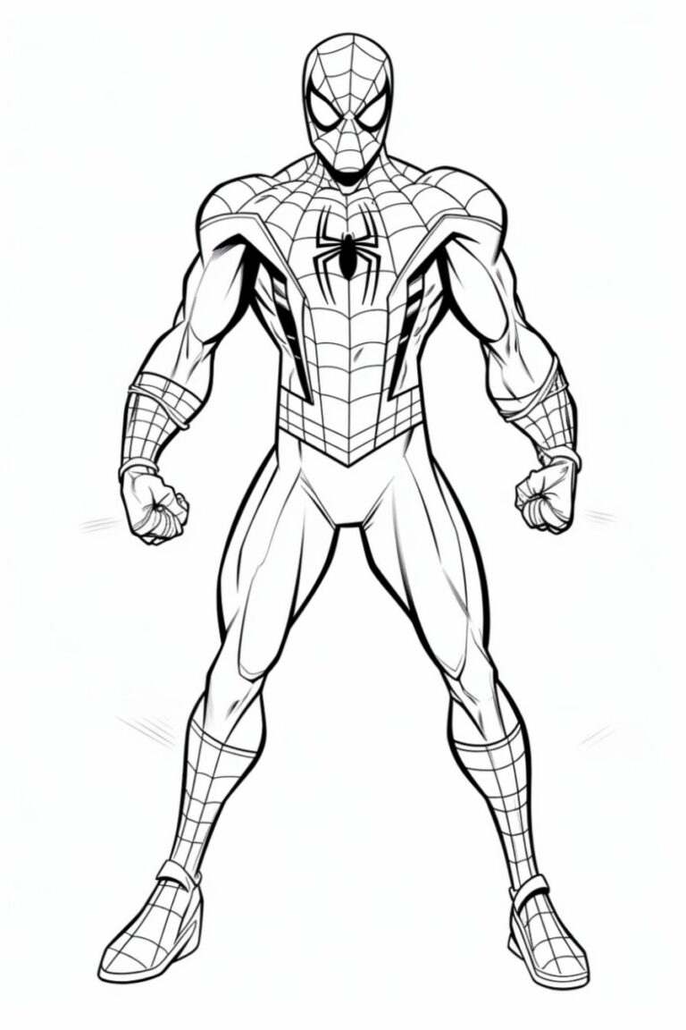 Spider-man Coloring Pages + 45 Free Drawings To Print And Color