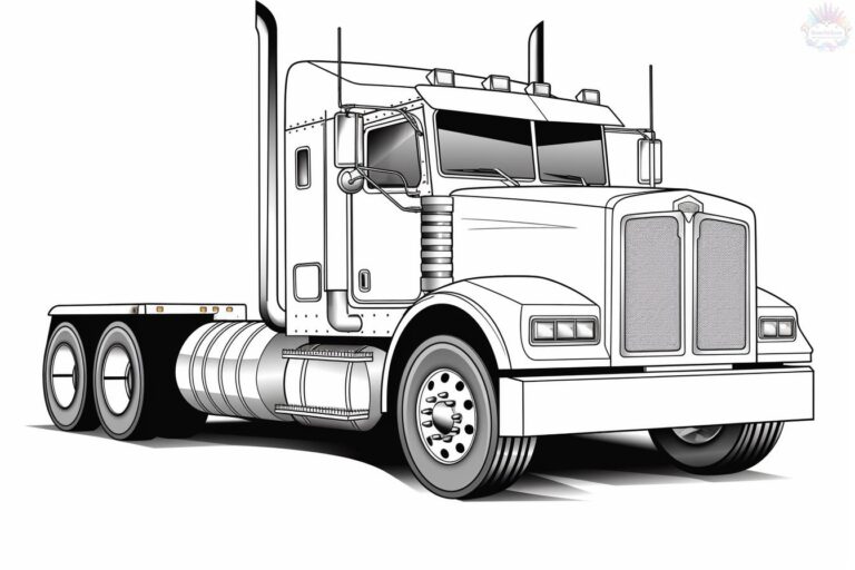 Truck Coloring Pages