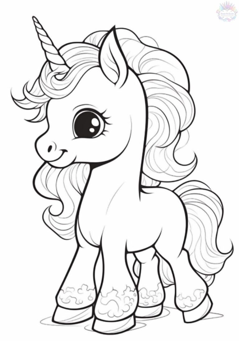 Unicorn Coloring Pages + 150 Free Drawings To Print And Color