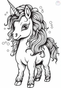 Unicorn Coloring Pages + 150 FREE Drawings to Print And Color