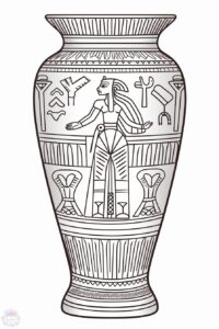 Vase Coloring Pages - Coloring Pages