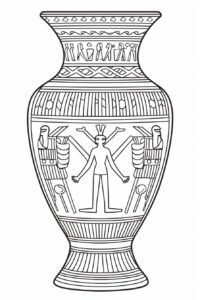 Vase Coloring Pages - Coloring Pages