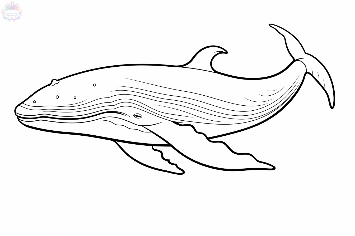 Whale Coloring Pages