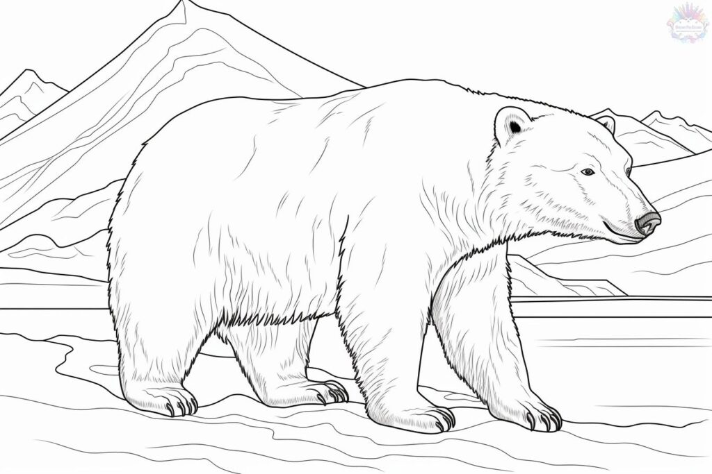 Bear Coloring Pages