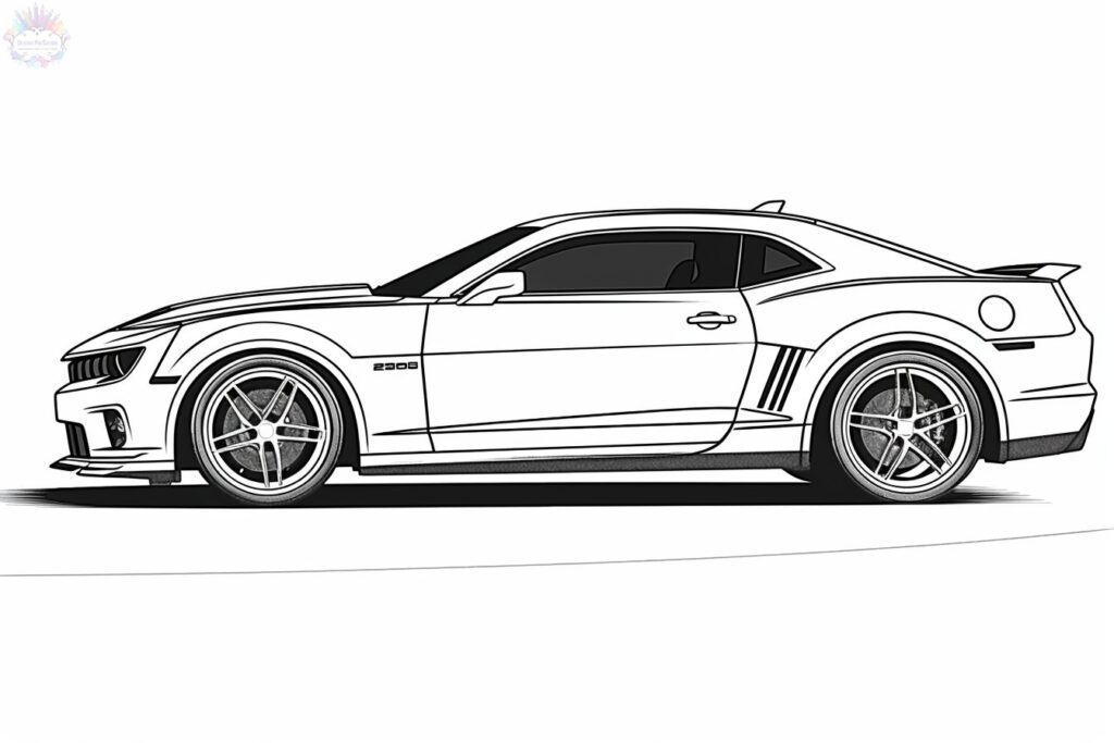 Camaro Coloring Pages