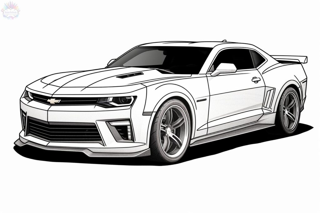 Camaro Coloring Pages