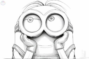 Minions Coloring Page + 60 Exclusive Drawings to Print And Color