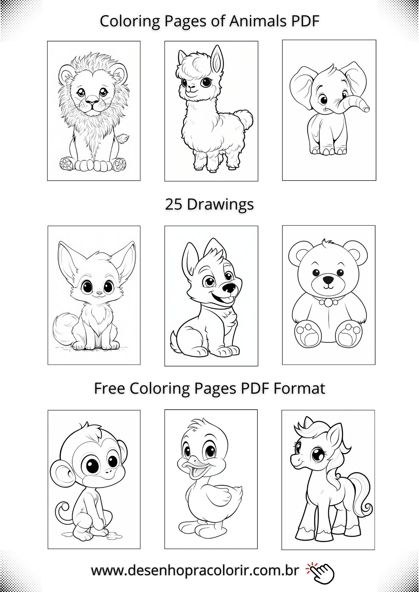 PDF Coloring Pages +275 Drawings To Print and Color