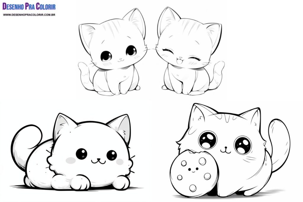 Cute cat Coloring Pages