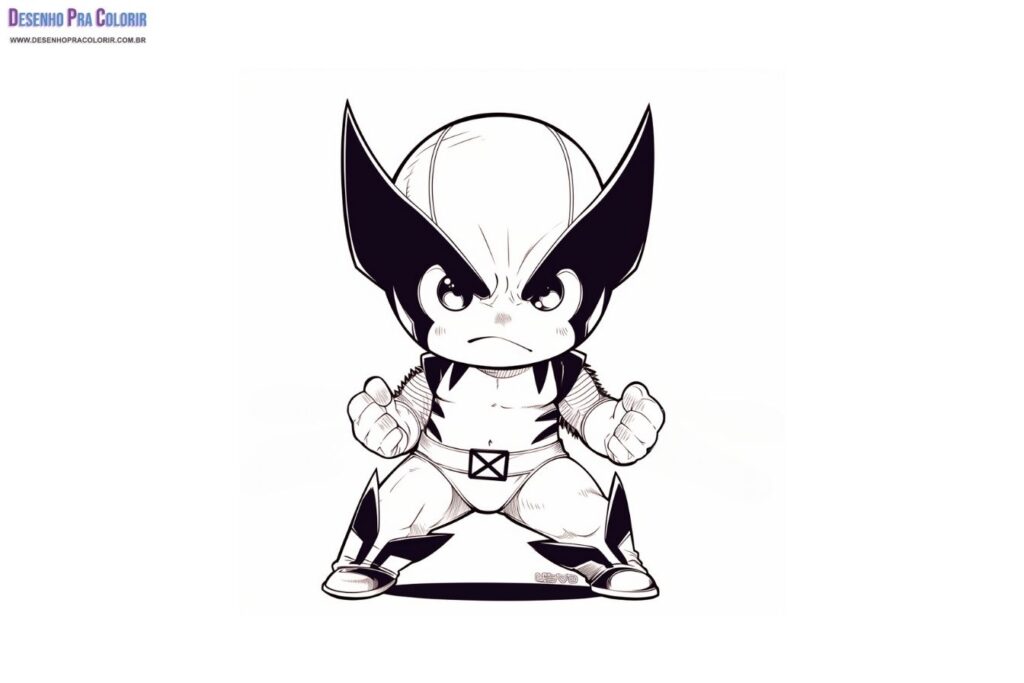 wolverine printable coloring pages