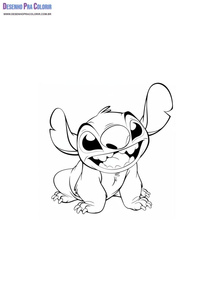 Stitch Coloring Pages + 20 Drawings To Print and Color