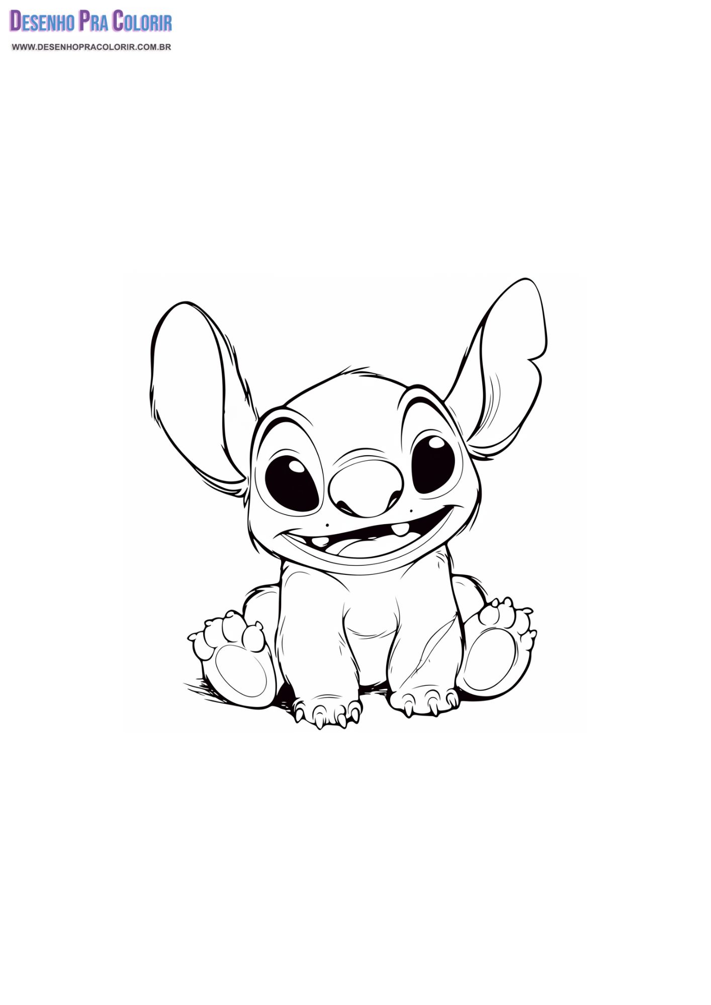 Stitch Coloring Pages + 20 Drawings To Print and Color