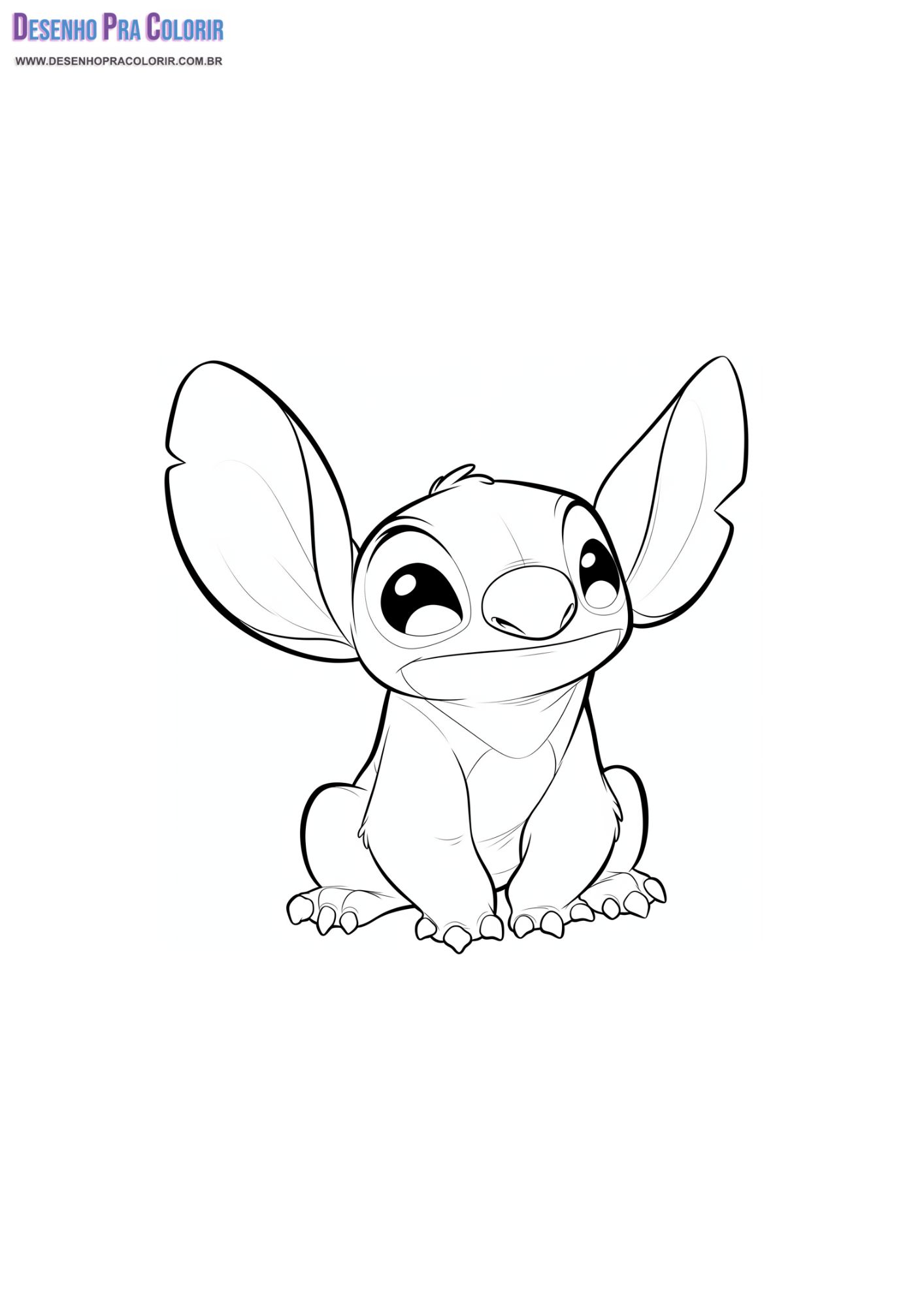 Stitch Coloring Pages + 20 Drawings To Print and Color