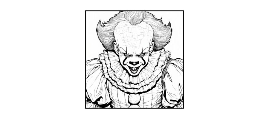Pennywise Coloring Pages + 40 Drawings To Print And Color