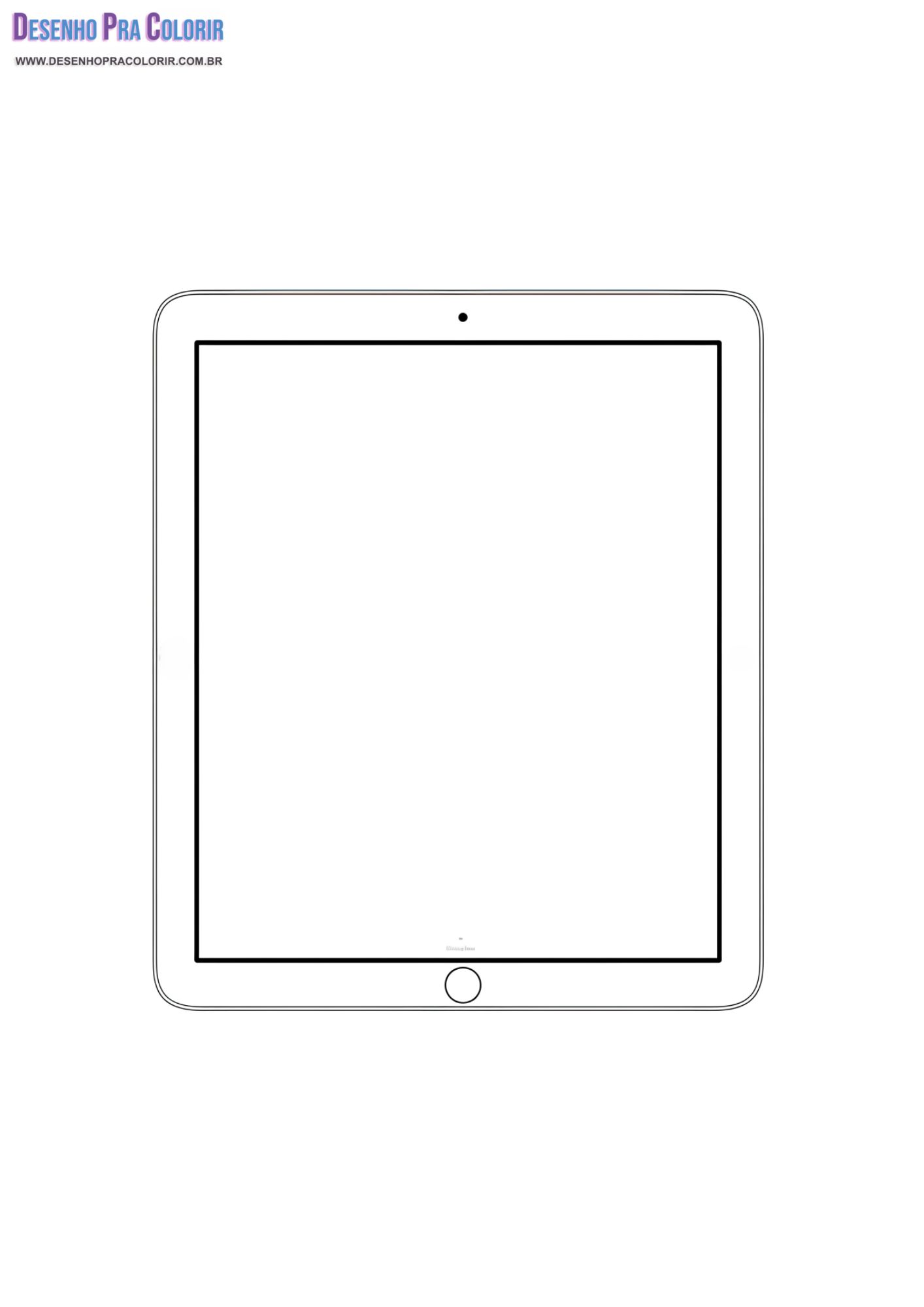 Tablet Coloring Pages + 20 Drawings to Print and Color